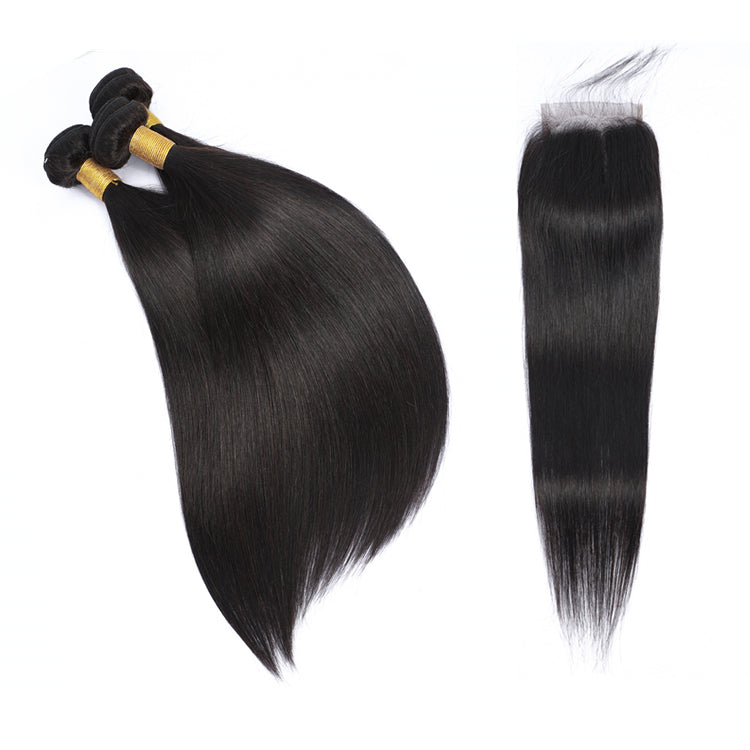 Baby Soft Straight Hair, 100% Indian Hair Bundles 12A Grade
