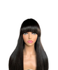 Baby Hair Bang Wig,  Very Easy On-The-Go Wig, 100% Indian Hair 12A Grade, Bundles and One 4X4 Closure