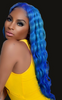 Blu Diamond Wig